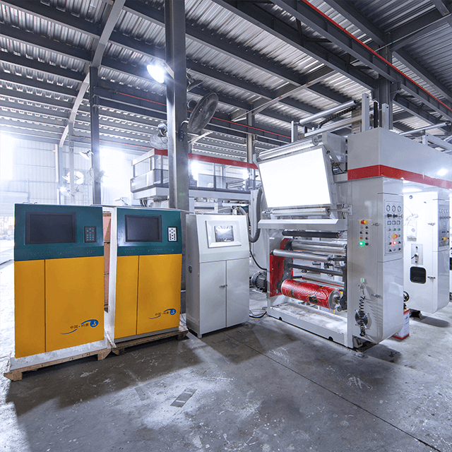 ПЛК GWASY-C контролирует высокоскоростную 8-цветную машину глубокой печати для пленки со скоростью 140 м/мин