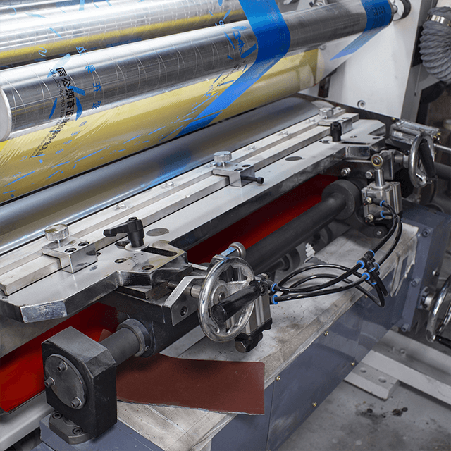 GWASY-A Высокоскоростная 7-моторная 8-цветная машина для глубокой печати со скоростью 180 м/мин (размотка и перемотка снаружи)