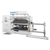 2022 Машина для резки и перемотки пленки с управлением ПЛК со скоростью 400 м / мин